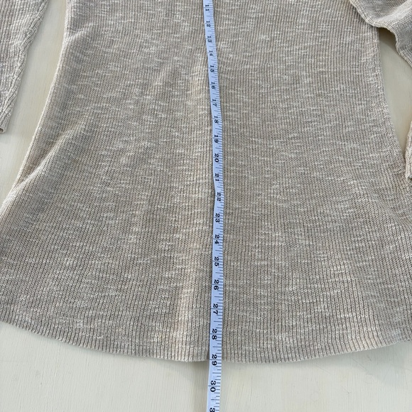 Eileen Fisher Cream Knit Top - Picture 4 of 8